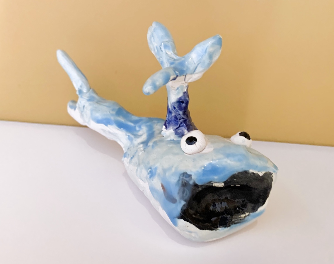 Artwork titled 'Moby Dick' on 2014