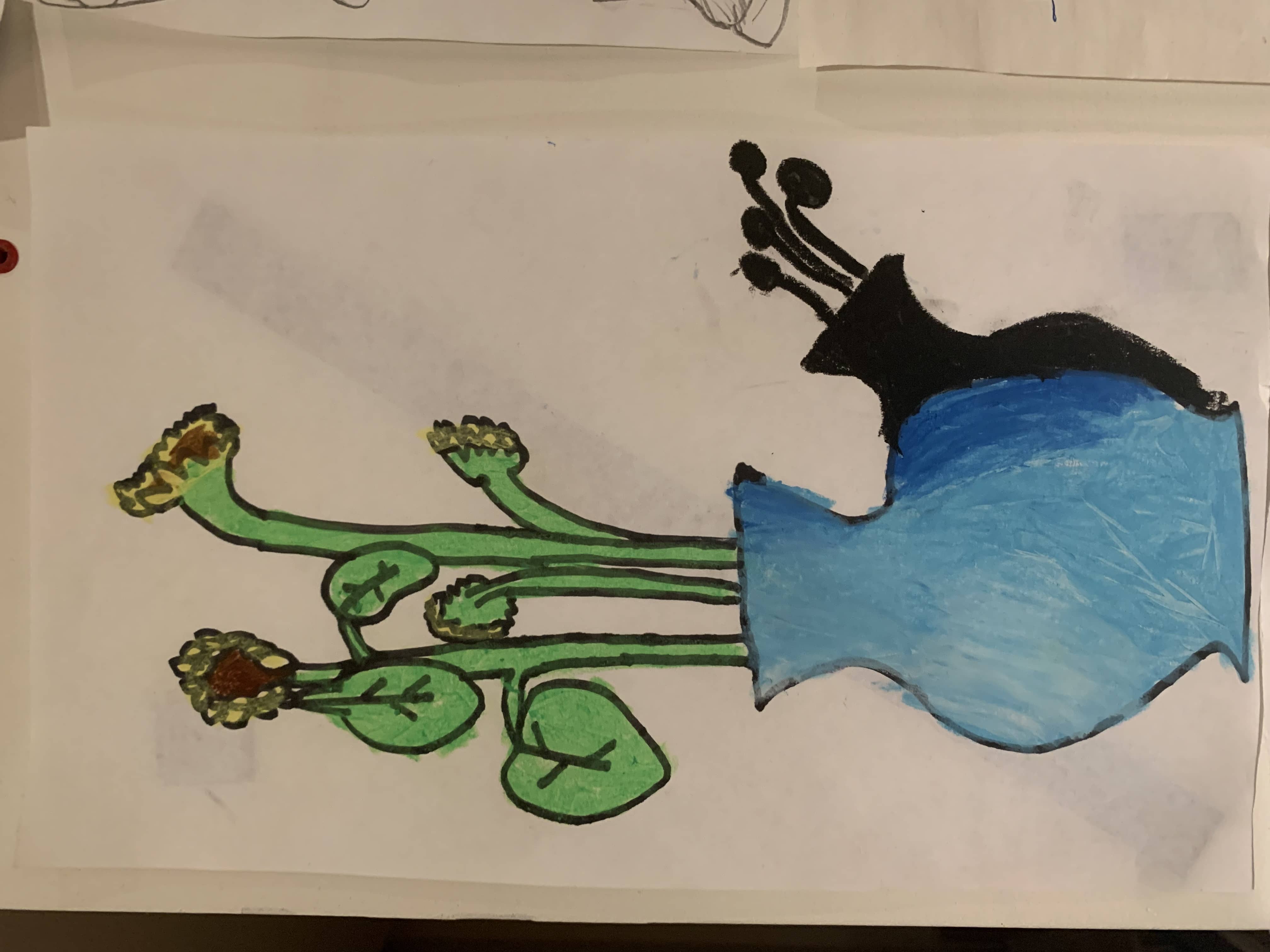 Artwork titled 'Plant' on 2017