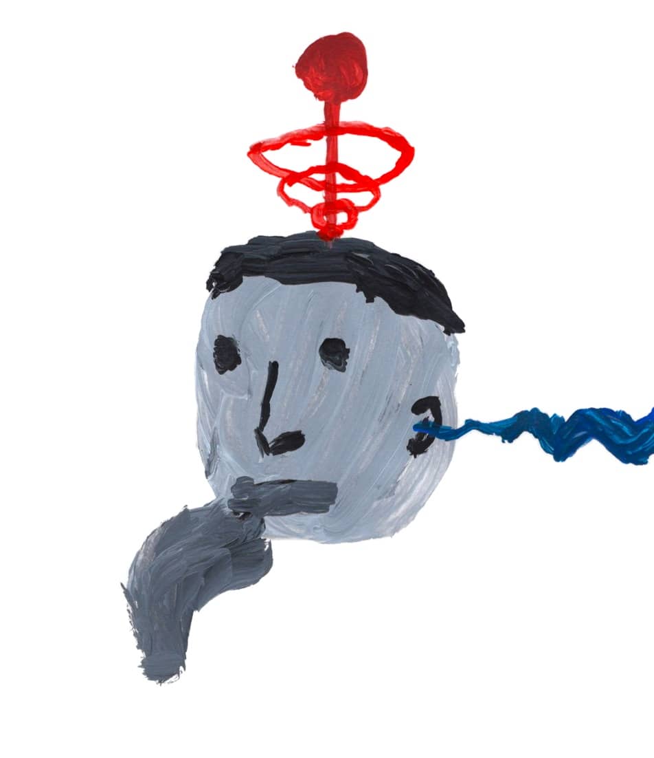 Artwork titled 'Thoughts' on 2021